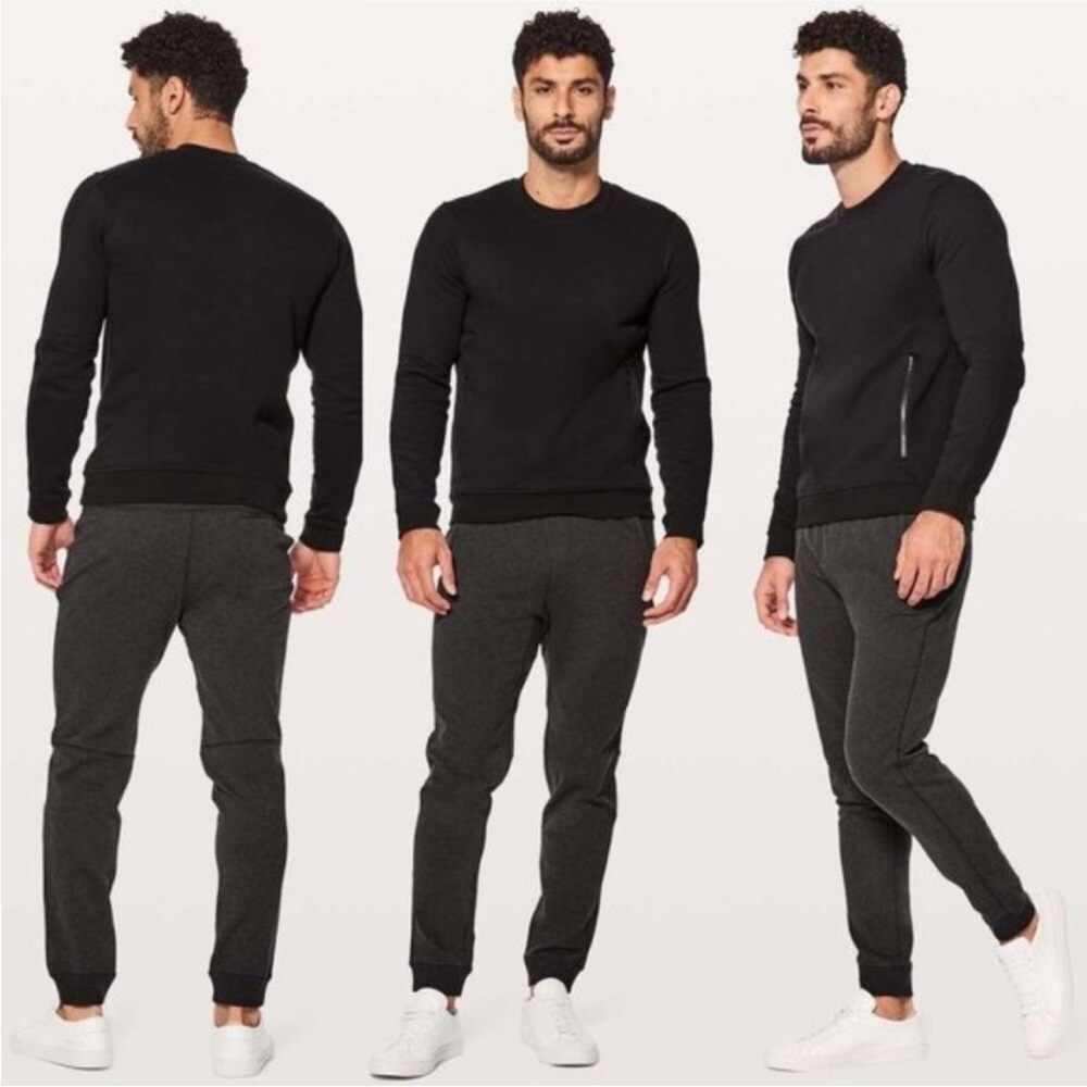 Lululemon Cross Cut Jogger 29.5” Heathered Black Sz S